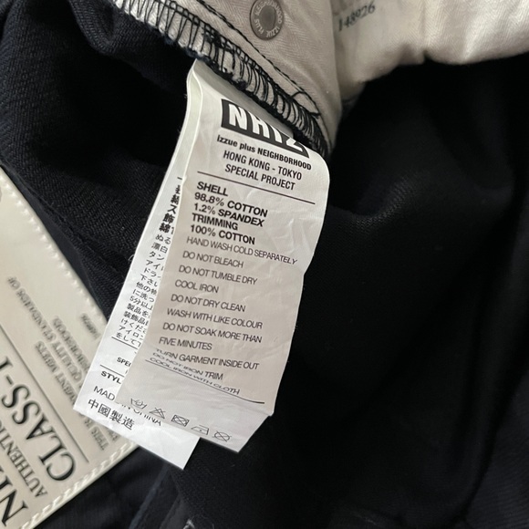 NWT - Neighborhood x Izzue NHIZ Men’s Straight Jeans - Size XL - Picture 13 of 13